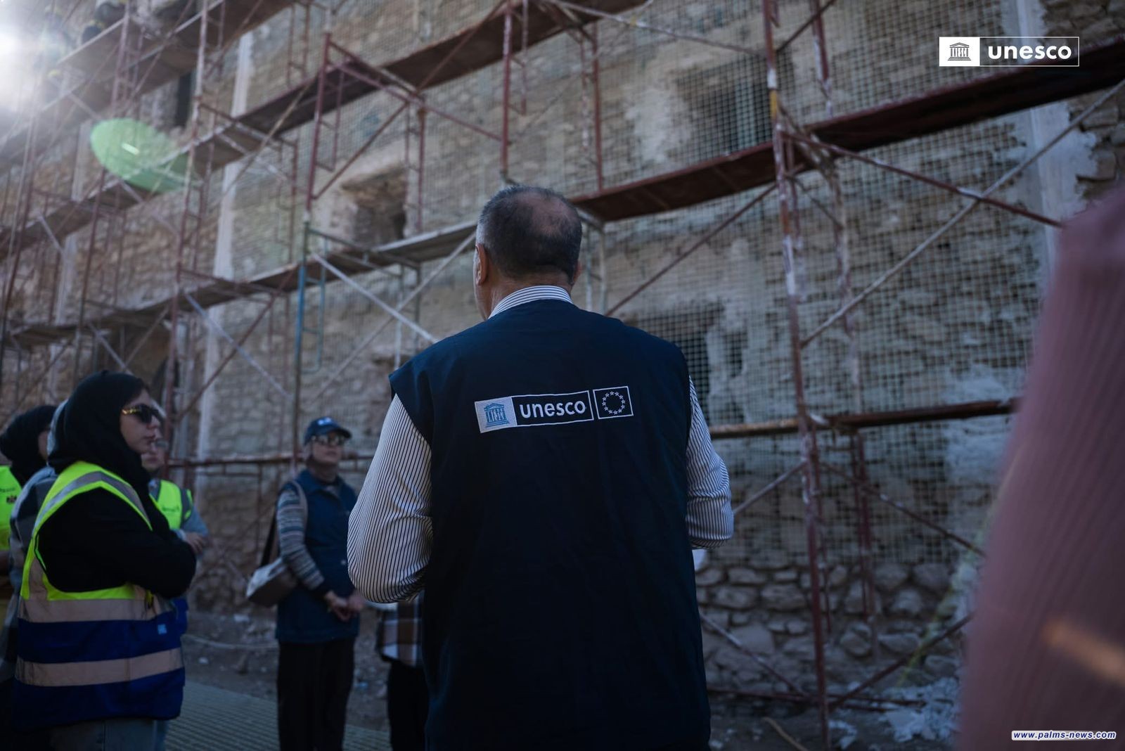 متدربو نينوى يزورون البارود خانة لتعزيز خبراتهم في ترميم التراث